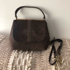 J. Crew Brown Crossbody Bag